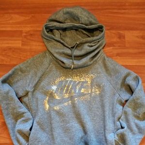 Nike cowl neck hoodie